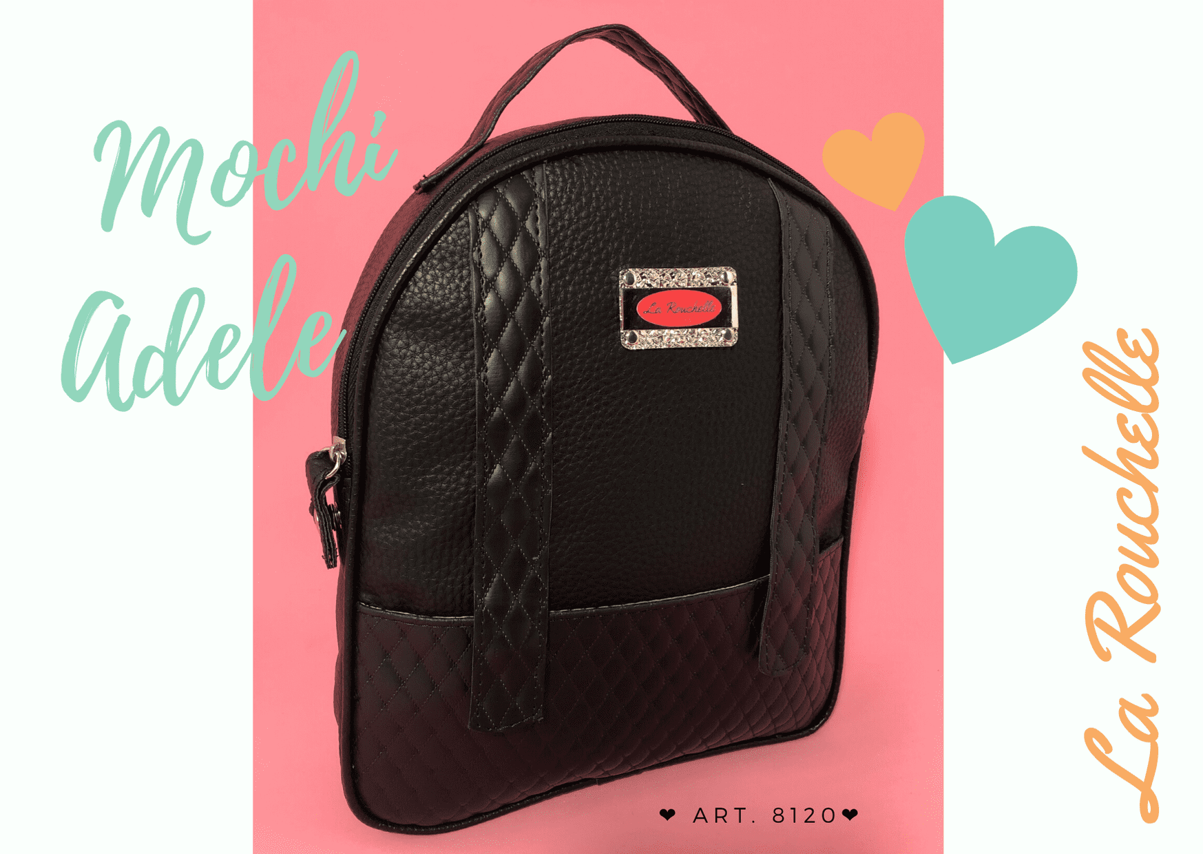 mochila con cierre de seguridad