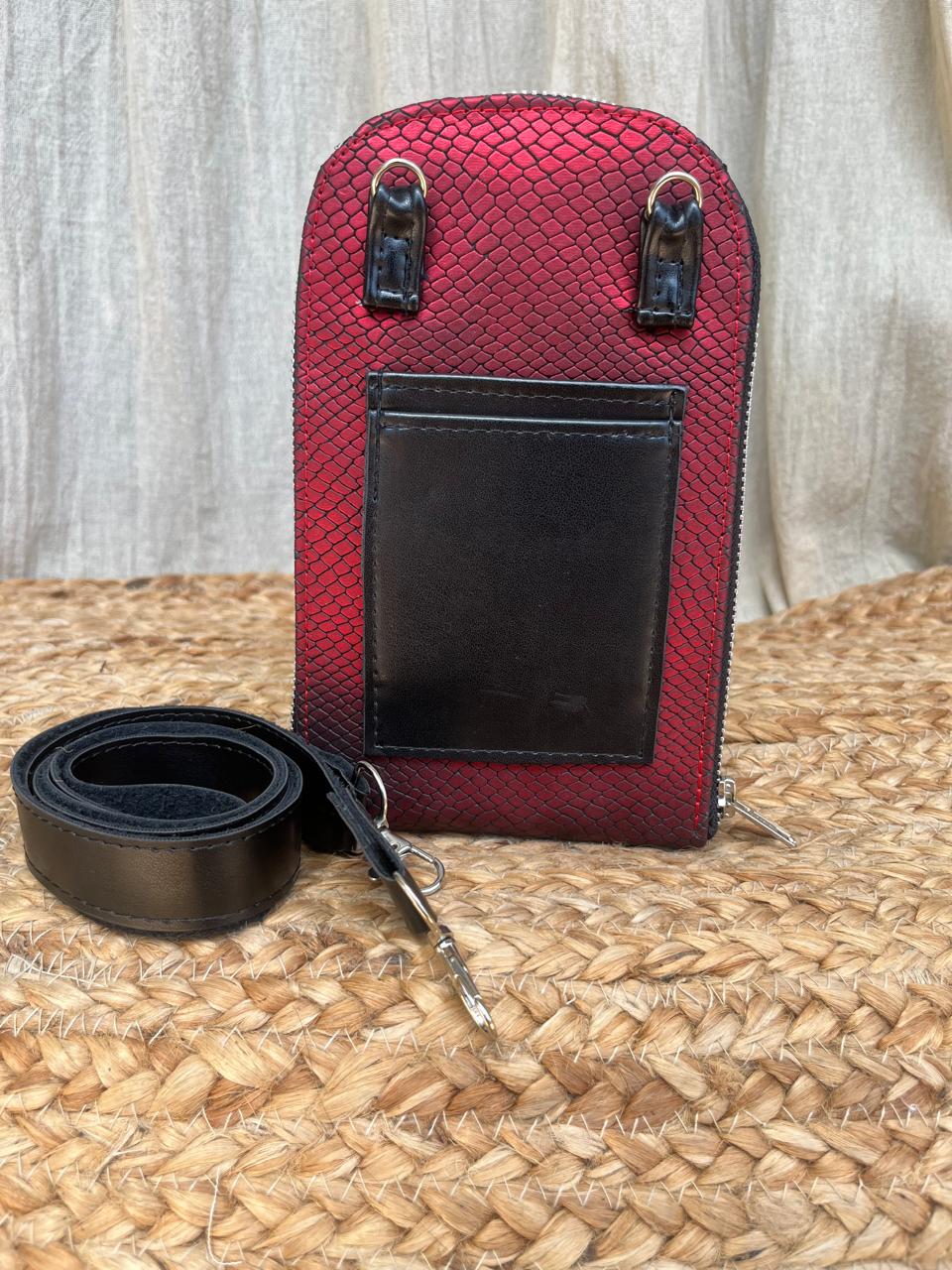 Agatha Art. 8208 Morral rigido porta celu/tarjetas. - Imagen 4