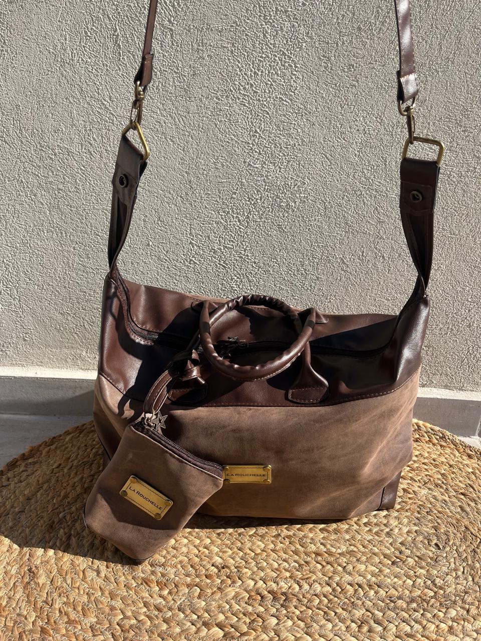 Greta Bolso/Morral Art. 8275 + Tiny Bags. Tamaño xxl. Con agarre para valija. - Imagen 5