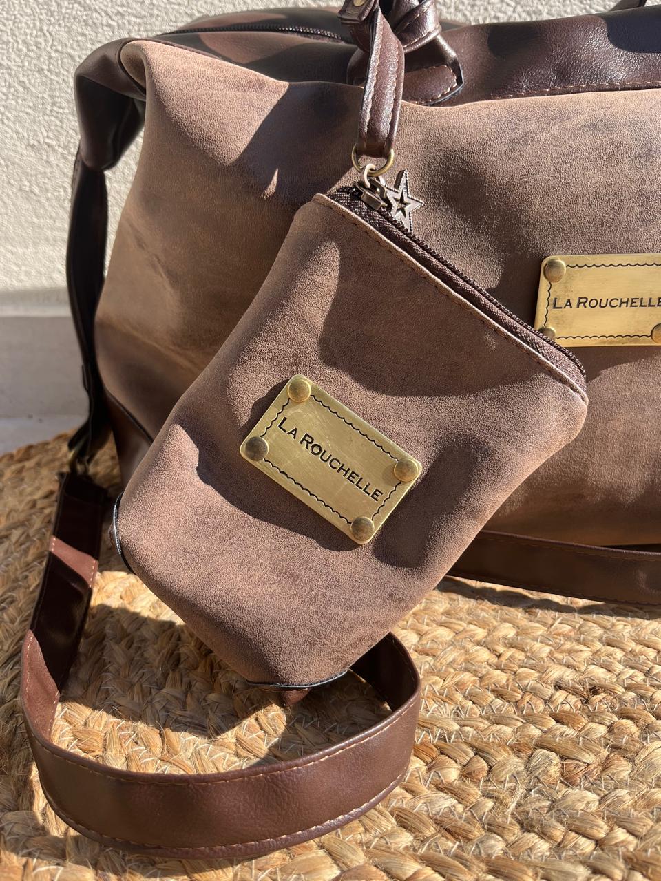 Greta Bolso/Morral Art. 8275 + Tiny Bags. Tamaño xxl. Con agarre para valija. - Imagen 7